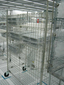 Cage de sécurité filaire/Mobile, Standard, avec portes - Product Image 4