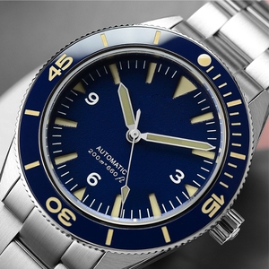 Người Đàn Ông Của Thép Không Gỉ Diver Đồng Hồ, Đồng Hồ Tự Động Đồng Hồ Cơ Khí, <span class=keywords><strong>200</strong></span> Khả Năng Chịu Nước Gốm Bezel Đồng Hồ - Product Image 5