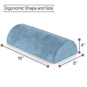 <span class=keywords><strong>La</strong></span> Media Luna de avión Silla de viaje almohada de espuma de memoria cojín del pie resto almohada - Product Image 5