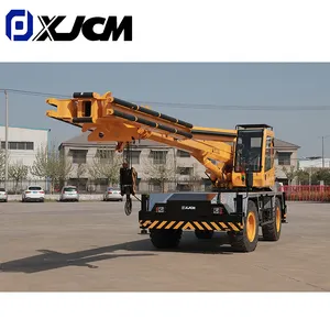 XJCM brand new products with mobile crane classis Lifting wire cable erecting crane