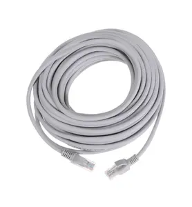 Cat6 Cable Wiring Category 6 UTP Internet Patch Cord Gray Color 5 Meter Indoor Communication Networking Cable