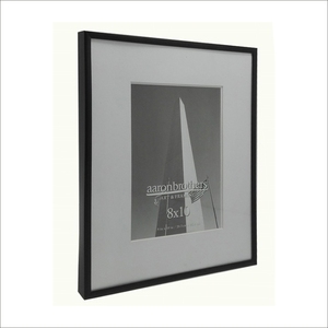 Custom Size Silver Aluminium Metal <strong>Gallery</strong> Picture <strong>Frame</strong> With Western Style Logo for Painting Display - Product Image 1