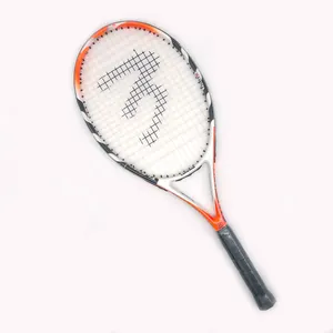 OEM made steel iron material custom OEM logo and color low price fitted package promotion cheap racket tennis