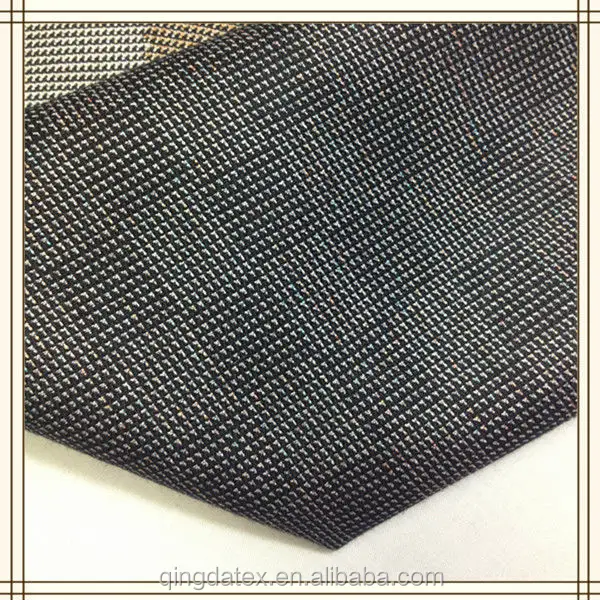 Jacquard de alta calidad prendas de tweed gris tr cepillado tela Romana
