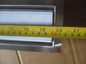 NOUVELLE GRILLE DE DOUCHE 50 cm ACIER INOXYDABLE - Product Image 5