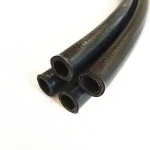 Oil Hose 5/16" WP 20 bar/300 PSI - SAE J30 R6 Th Oil Cooler Hose with Adaptor High Temperature Oil Transfer Hose Pipe