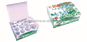 Bekam Hijama tangan magnetik, Set bekam vakum plastik 12 cangkir + 6 set bekam magnet - Product Image 3
