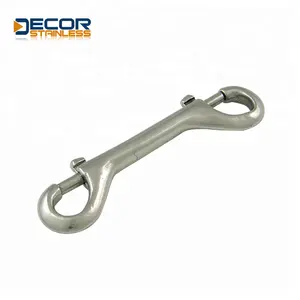 Stainless Steel Snap Hook Swivel Trigger Hook Eye For Dog