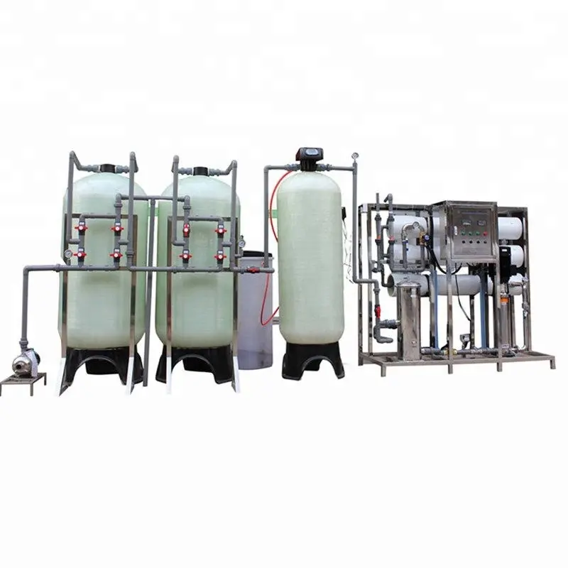 Sistema de filtro de agua de ósmosis inversa, máquina ro con precio de membrana Dow, reserva de 3000lph