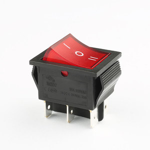 Interruttore a Bilanciere Inline DC 6 Pin 16A 250VAC T85 1e4 On-Off-On a 3 Vie - Product Image 1