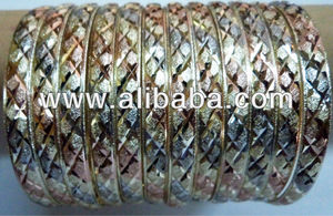 สร้อยข้อมือโลหะผสมทองแดงชุบทองแฟชั่นของขวัญแต่งงานที่สมบูรณ์แบบสำหรับงานแต่งงานงานหมั้นครบรอบปีกำไลเทียม - Product Image 3