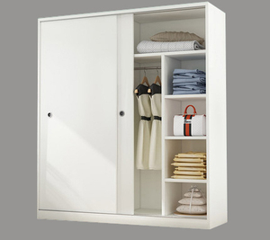 2019 Hot <strong>Sale</strong> <strong>Cheap</strong> Wooden MFC Home Furniture Modern Sliding <strong>Wardrobes</strong> <strong>for</strong> Bedroom - Product Image 4