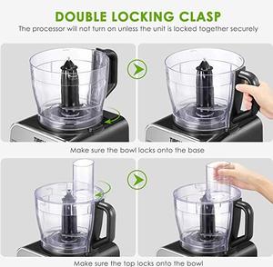 Processador de Alimentos Comercial Multifuncional de Alta Qualidade 12 em 1 - Product Image 3