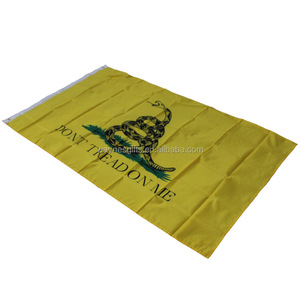 Dont Tread on Me Bandera de <span class=keywords><strong>Gadsden</strong></span> de 3x5 pies Promocional Banderas y pancartas personalizadas al por mayor - Product Image 2