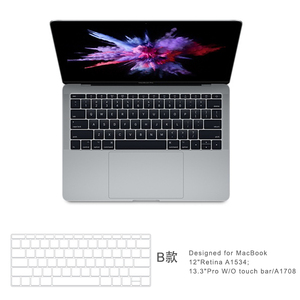 Protection de <span class=keywords><strong>clavier</strong></span> Wiwu Premium ultra-fine en TPU pour <span class=keywords><strong>Macbook</strong></span> Pro et Retina 12-13,3 pouces - Product Image 3