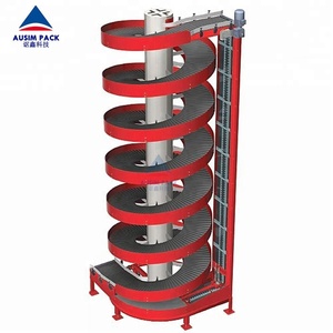 Spiraal Flexibele Ketting Tafel Top Rollenbaan Voor Logistieke Grote Doos Verticale Transfer - Product Image 2