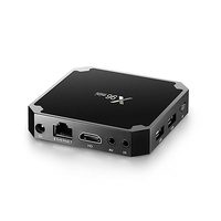 Boîtier Smart Tv X96 MINI, Android 7.1, Amlogic S905W, 2 go/16 go, 4k, lecteur multimédia