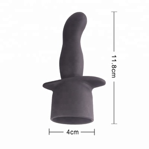 Tragbarer Mini-Zauberstab Vaginal-Massagegerät AV-Vibratoren Erotikspielzeug für Erwachsene Frauen mit Kopfbedeckung - Product Image 2