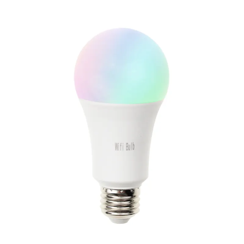 E27/E26/B22/E24 RGBW Color Changing ESP8266 Tuya LED WiFi Smart Light Bulb Compatible with Tasmota Alexa Google home