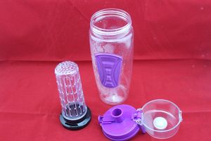 1000ml pp/di plastica pctg frutta bottiglie di acqua con infusore bpa libero/cliente logo bottiglia di acqua - Product Image 1