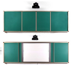 Mur monté push et <span class=keywords><strong>pull</strong></span> <span class=keywords><strong>vert</strong></span> commission a combiné avec tableau blanc conseil d'enseignement pour l'école fournisseurs - Product Image 1