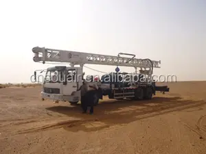 कजाखस्तान में BZC400ACA ड्रिलिंग निर्माण स्थल ट्रक घुड़सवार 400 m छेद गहराई 500mm छेद diamter पानी अच्छी तरह से ड्रिलिंग रिग