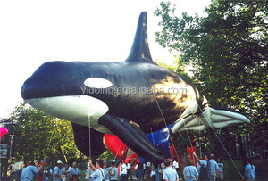 Pallone Gonfiabile Gigante a Forma di Delfino da 10m per Parate K7137 - Product Image 6