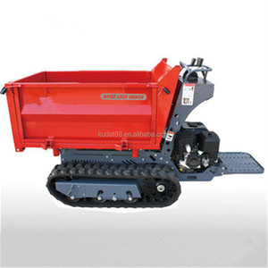 Mini Camión Volquete con Motor (1000 kg), Sistema Totalmente Hidráulico para Motor GX390 de 13 HP, Rodamiento de Engranajes, Certificado CE para Construcción - Product Image 1