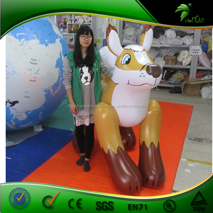 Hongyi Personnalisée Gonflable <span class=keywords><strong>Bande</strong></span> <span class=keywords><strong>Dessinée</strong></span> <span class=keywords><strong>Loup</strong></span>, Géant Inflatablw <span class=keywords><strong>Loup</strong></span> Animal Pour la Partie - Product Image 1
