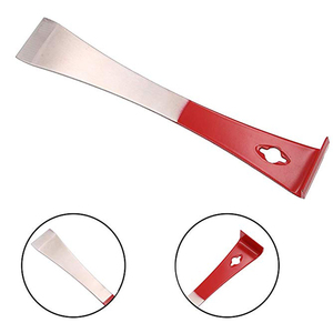 Nueva herramienta raspadora de colmena de acero inoxidable Equipo de cría de animales con condición de pintura roja Nuevo - Product Image 1