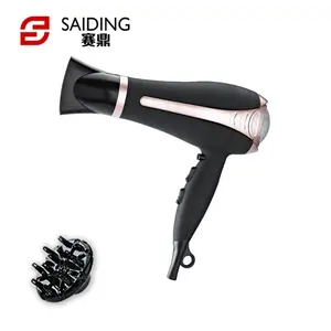 Saiding ev kullanımı 1600-2000W İyonik darbe secadora de cabello saç kurutma makinesi 3 ayarlar