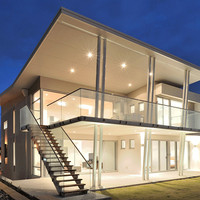 Escaliers extérieurs préfabriqués Prima en métal, aluminium, acier, escaliers extérieurs, vente chaude