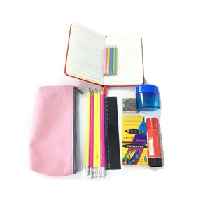 Cute China Wholesale Office Stationery Kit Items List Custom Children Back To School Stationery Set Products Supplies For Kids