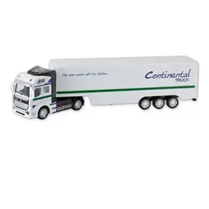 Contenitore giocattolo camion in metallo giocattolo bilancia per bambini scatola finestra Unisex giocattolo 1:50 tirare indietro lega senza batteria 72 EN71 7P