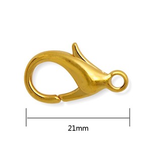 Oro / plata / rodio plateó activación cierres para resultados de la joyería - Product Image 5