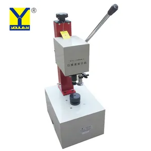 KFJ-1035 manuel elektrikli 20mm flakon cam Crimper Oral sıvı şişe kapatma makinesi