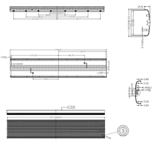 Lente lineal <span class=keywords><strong>fresnel</strong></span> para luz led, lente de 30 grados, novedad - Product Image 4