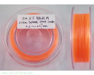 conische voorslag nylon premium 15mx5pcs vislijn