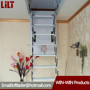 Thép hiện đại ráp treo thang Kính thiên văn gấp cầu thang để sử dụng nhà - Product Image 3