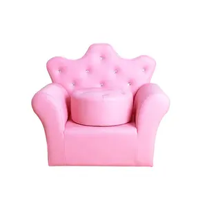 Kronprinzessin Kunstleder Kindersofa mit Kindern Osmanischer Stil individueller Kindertisch