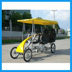 Pedal de la Bicicleta De 4 Ruedas De Bicicleta Tándem para Moto de Paseo - Product Image 6