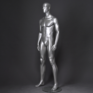 <span class=keywords><strong>Mannequin</strong></span> masculin nu en tissu plastique de taille réelle, style boutique abstrait vintage - Product Image 3