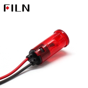 Luz Indicadora LED de Plástico <span class=keywords><strong>Flin</strong></span> de 12.5mm y 24v, Lámpara Indicadora LED Roja y Verde, Lámpara de Señalización LED - Product Image 4
