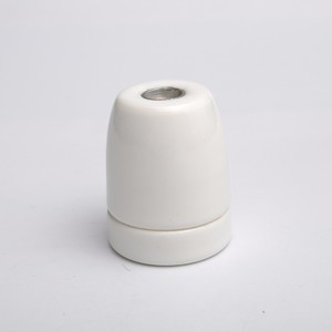 Portalámparas de porcelana colorido decorativo portalámparas de cerámica portalámparas E26 <span class=keywords><strong>E27</strong></span> - Product Image 2
