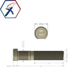 Parafuso do cubo da roda 9424010271/9424010371 oem