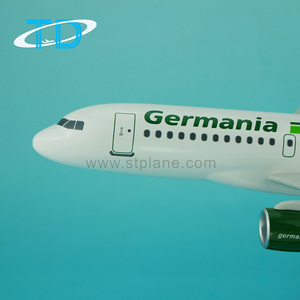 Modelo de Avión de Resina Personalizado <span class=keywords><strong>Germania</strong></span> A319 Escala 1:100, 34 cm, Modelo de Aeronave Estático de Resina Personalizado para Proyectos de Pedidos al por Mayor - Product Image 3