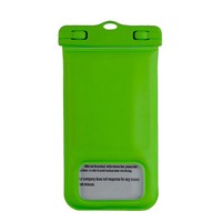 Bolsa impermeable universal para teléfono móvil Bolsa seca flotante a prueba de agua para teléfonos de 7"