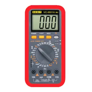 Niedrigen Preis-Digital-Multimeter VC9801A Mit Doppel Geformt Hintergrundbeleuchtung