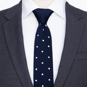<span class=keywords><strong>Cravate</strong></span> en tricot de haute qualité pour hommes, <span class=keywords><strong>cravate</strong></span> en tricot rouge et <span class=keywords><strong>bleu</strong></span> foncé, corbata - Product Image 3