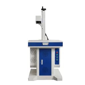 VOIERN Cabinet type 20w 30w 50w fiber 3d laser marking machine and laser marking machine price with RAYCUS MAX JPT Laser source